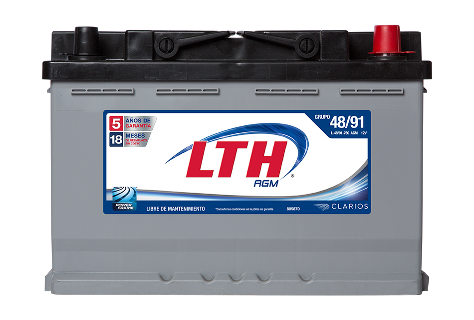 Batería LTH L-48/91-760 AGM